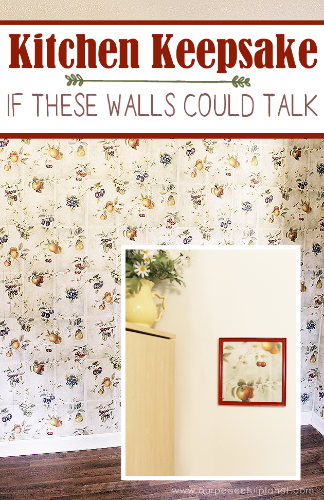 A keepsake is something you save from your past that has a significant meaning to you. Here's one very unique way to keep a special memory of your home. 