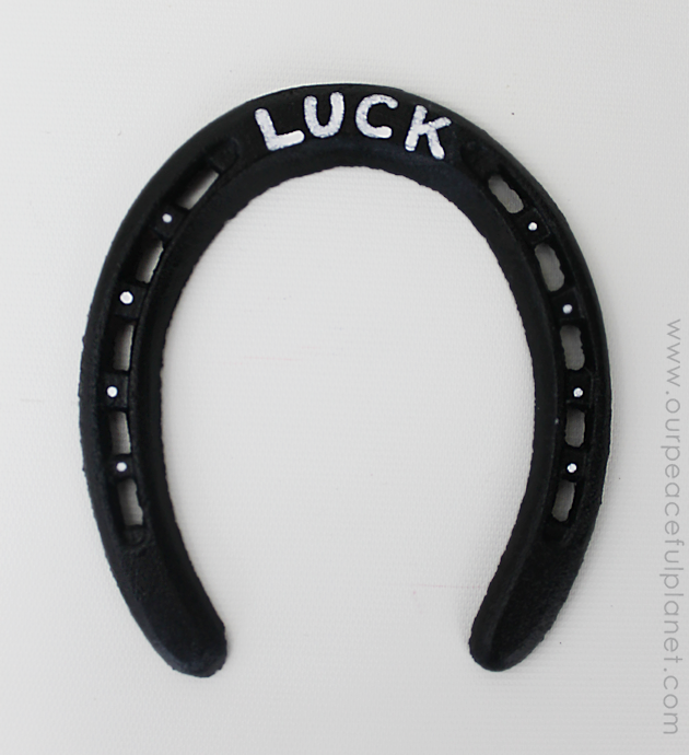 Lucky Horseshoe DIY Decor 12