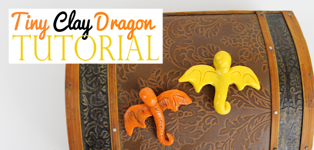 How to Make the Cutest Little Clay Dragon