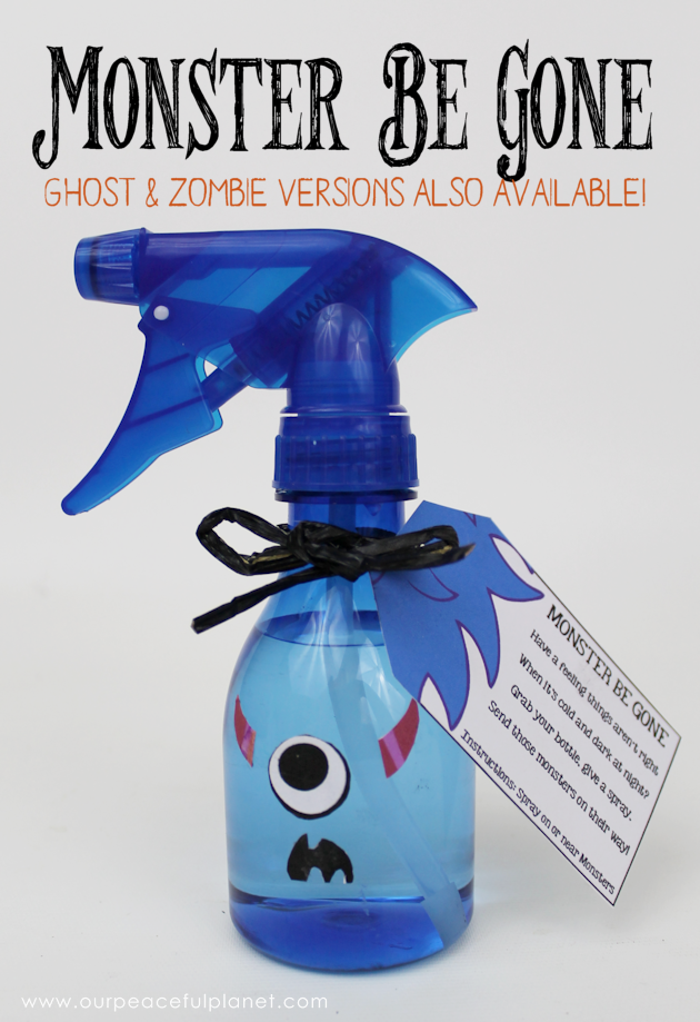 Are you bothered by monsters, ghosts or zombies? Whip up some of our magical "creature be gone" sprays. We makes ghost, monster & zombie survival easy!