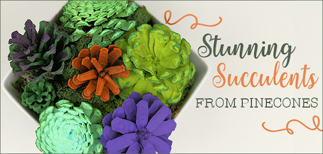 The Ultimate Pinecone Craft: Stunning Succulent Home Decor