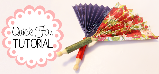 Make Quick & Pretty Hand Fans
