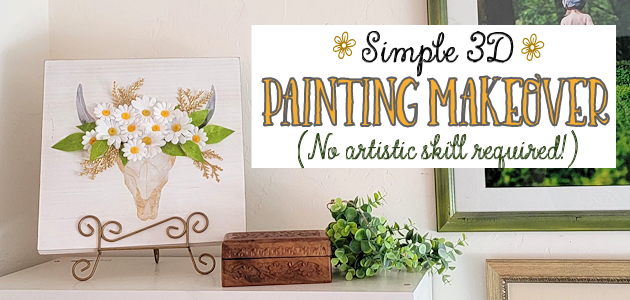 Simple 3D Painting Makeover No Skill Required!