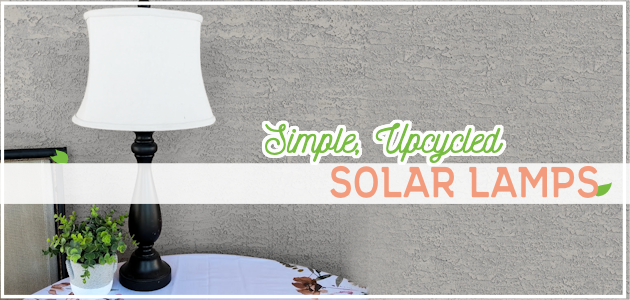 Simple Upcycled DIY Solar Light