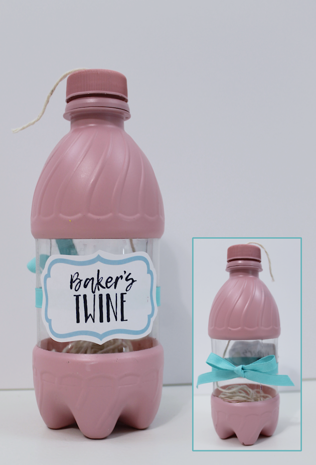 This lovely and useful contemporary baker's twine string dispenser is part of our matching contemporary kitchen craft series. It's easy and fun to make!