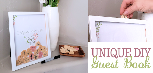 Unique Wedding Ideas & DIY Guest Book Tutorial