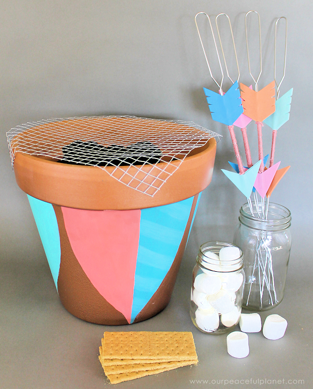Whimsical Woodland Portable Grill 39